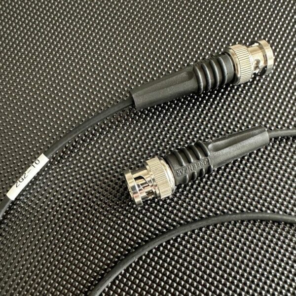 Kemo 2G2-10 - 1m long lightweight BNC instrumentation cable RG174 BNC to BNC plugs