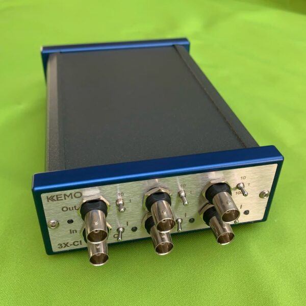 Kemo 3X-I IEPE signal conditioning amplifier 3 channel